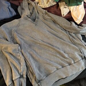 American Eagle Outfitters Charcoal Hoodie